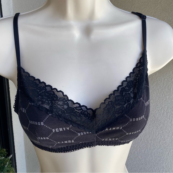 Savage X Fenty Cotton Essentials Bralette medium - Picture 1 of 5